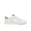 Baskets cuir ajouré blanc GEOX