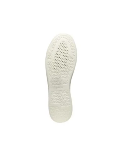 Baskets cuir ajouré blanc GEOX