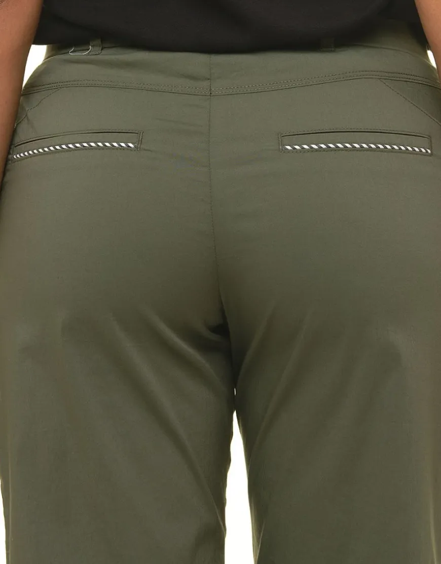 Bermuda kaki coton