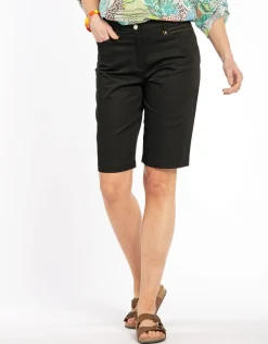 Bermuda noir stretch