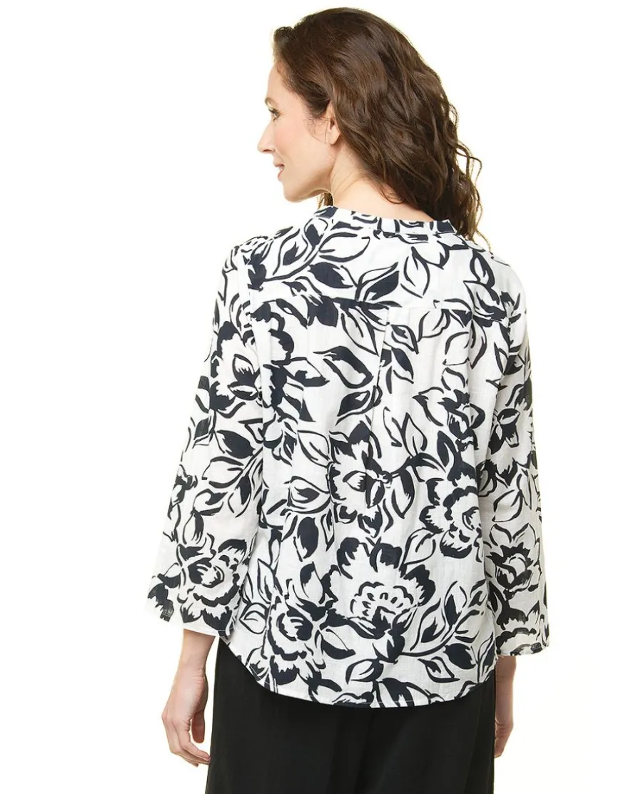 Blouse 100% coton blanc