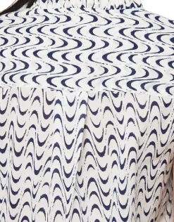 Blouse 100% coton écru