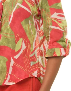 Blouse 100% coton vert