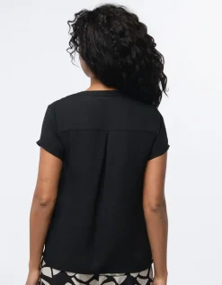 Blouse chic noir