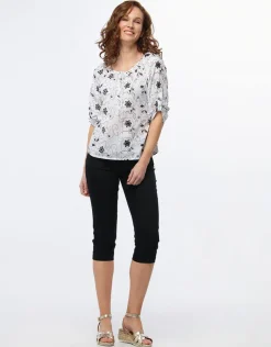 Blouse coton broderie