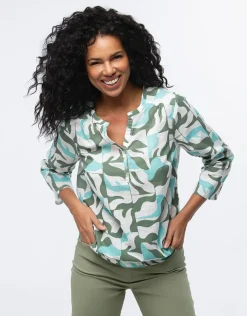 Blouse coton imprimé