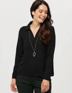 Blouse fluide noire
