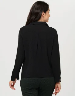 Blouse fluide noire