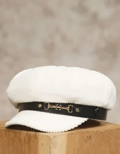 Casquette gavroche blanc
