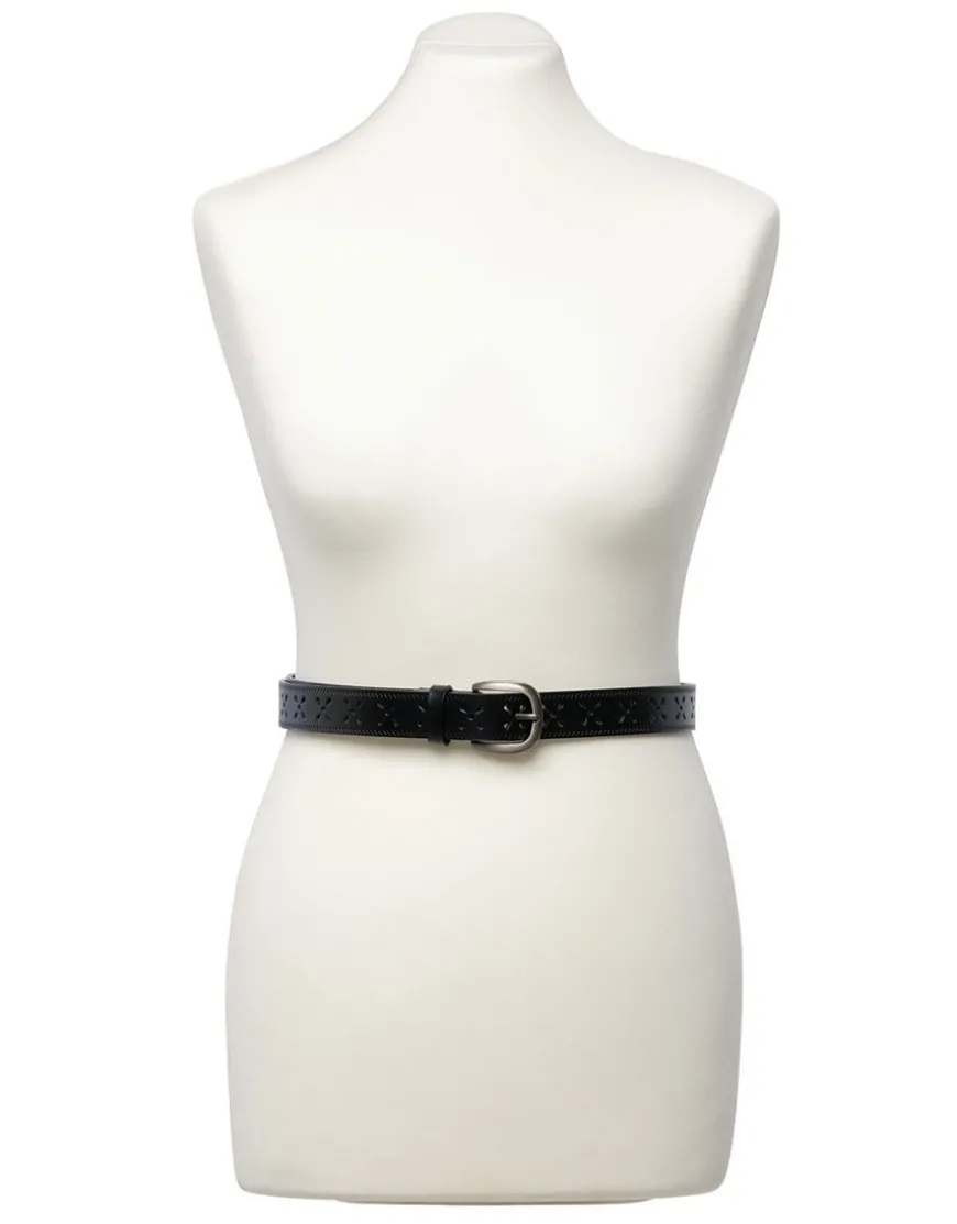 Ceinture cuir noir