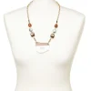 Collier doré perles