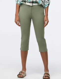 Corsaire coton kaki