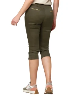 Corsaire coton vert kaki