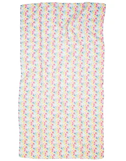 Foulard carré rose