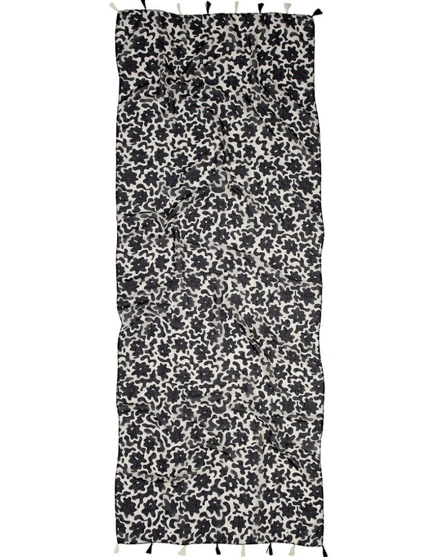 Foulard imprimé fleur
