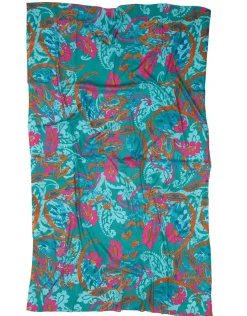 Foulard imprimé fleuri