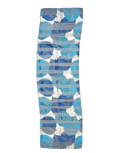 Foulard léger bleu