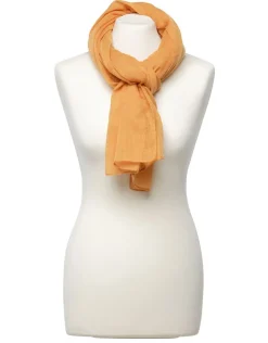 Foulard ocre paillettes