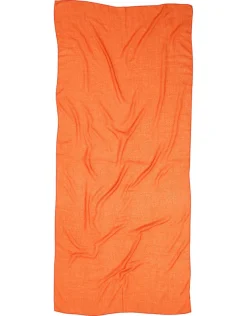 Foulard orange paillettes