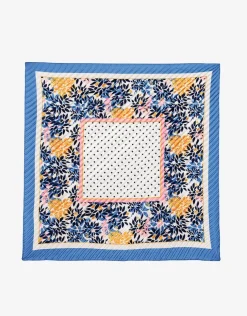 Foulard plissé floral