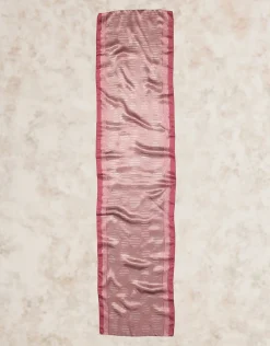 Foulard satin rose