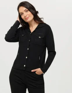 Gilet irisé noir