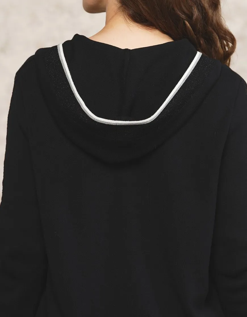 Gilet long noir