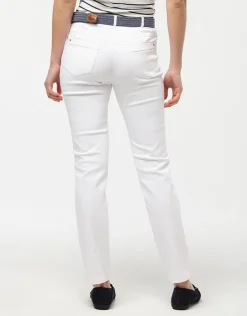 Jean blanc stretch