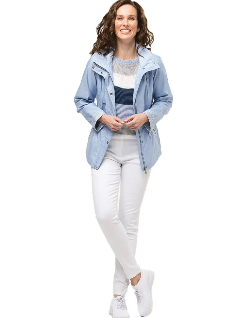 Jean blanc stretch coton