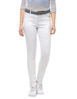 Jean blanc stretch coton