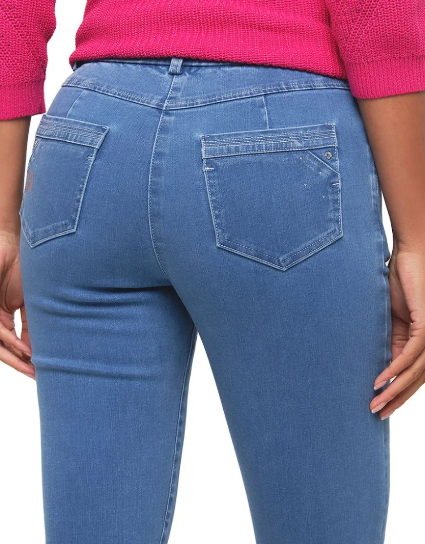 Jean bleu stone