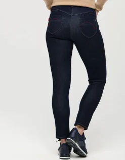 Jean brut 7/8è bi-stretch
