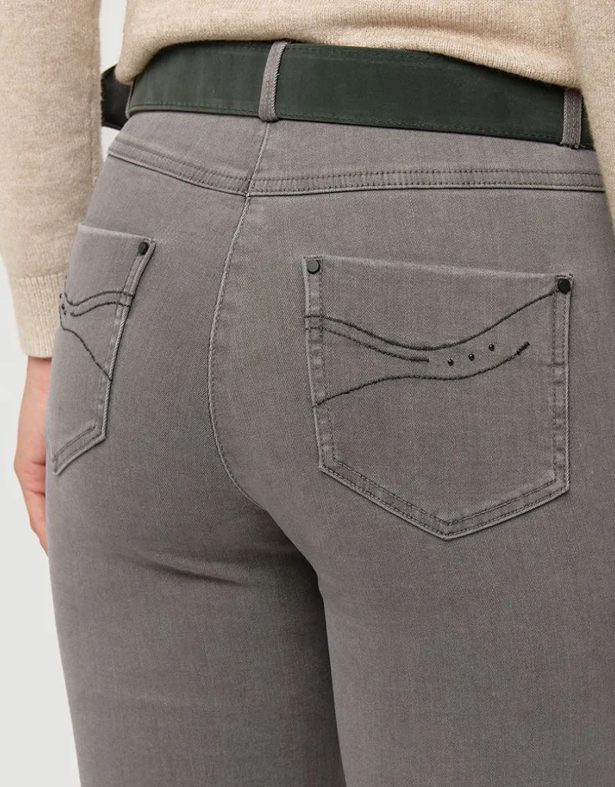 Jean gris slim stretch