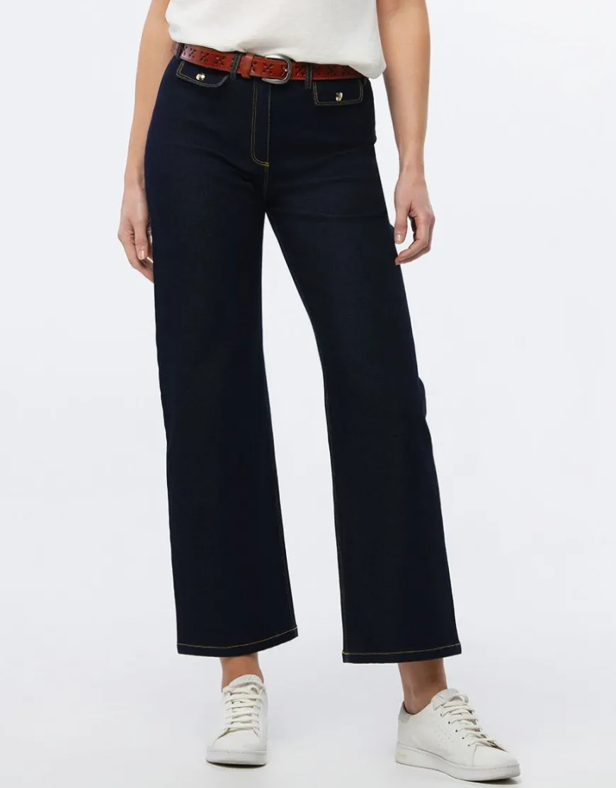 Jean large 7/8ème