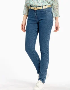 Jean slim denim clair