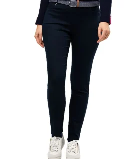 Jegging bleu marine coton