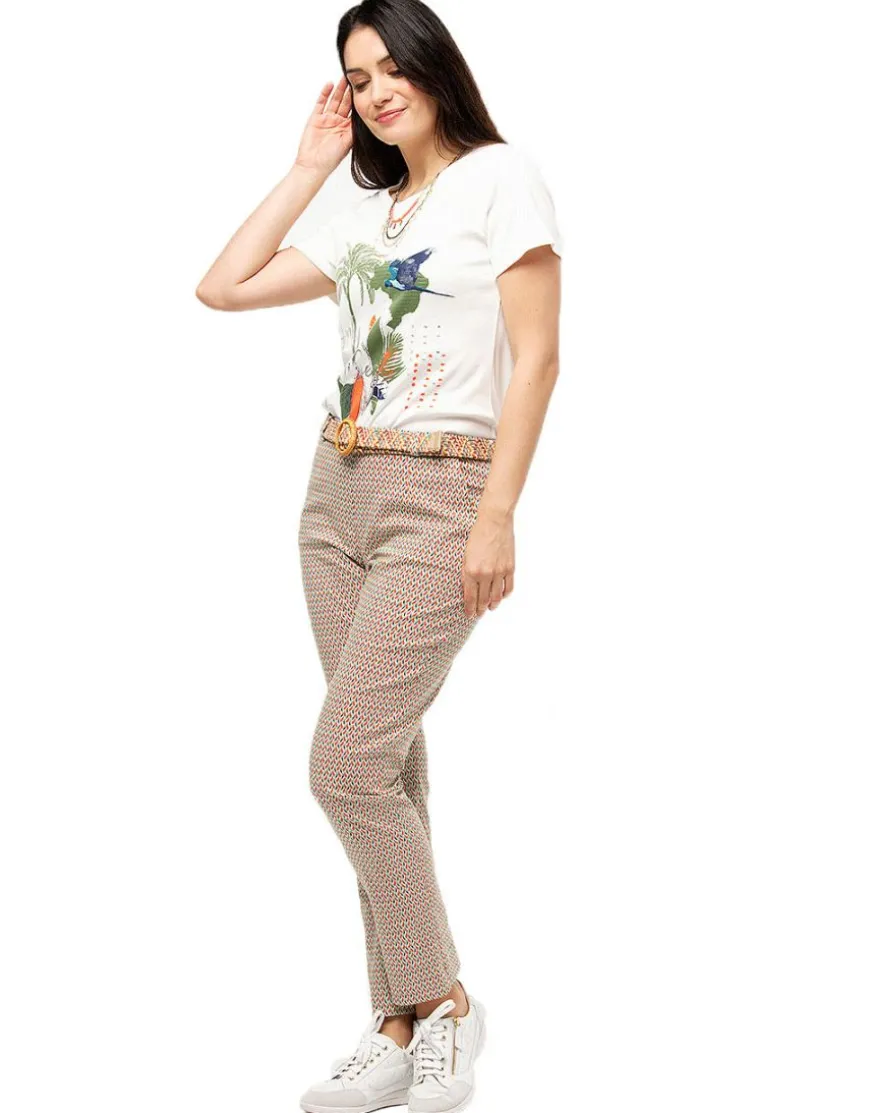 Jegging coton imprimé