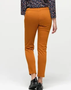 Jegging 7/8e coton ocre