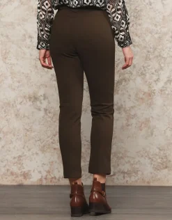 Jegging sergé kaki