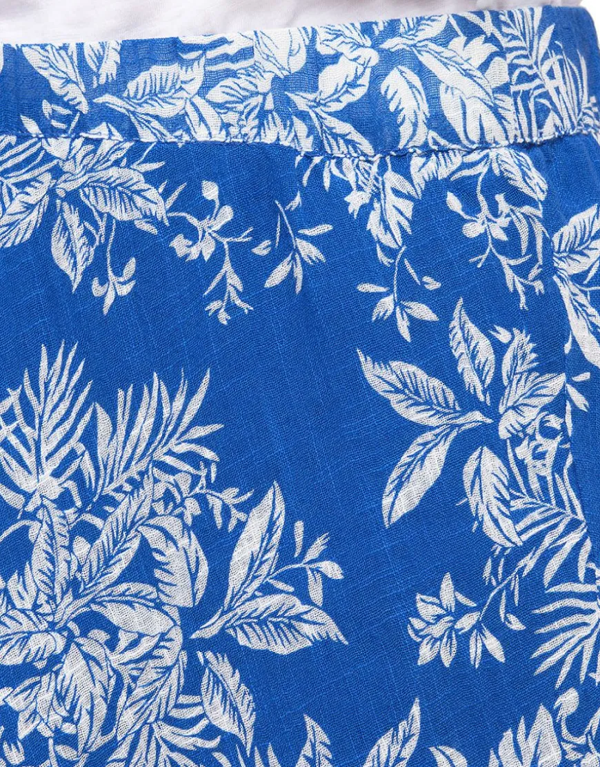 Jupe 100% coton bleu