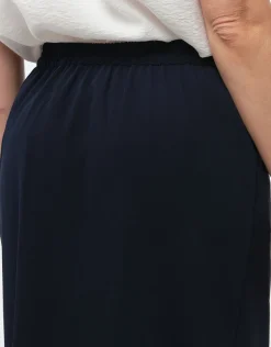 Jupe chic bleu marine