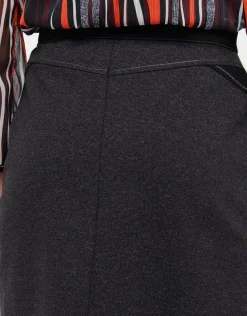 Jupe droite noire