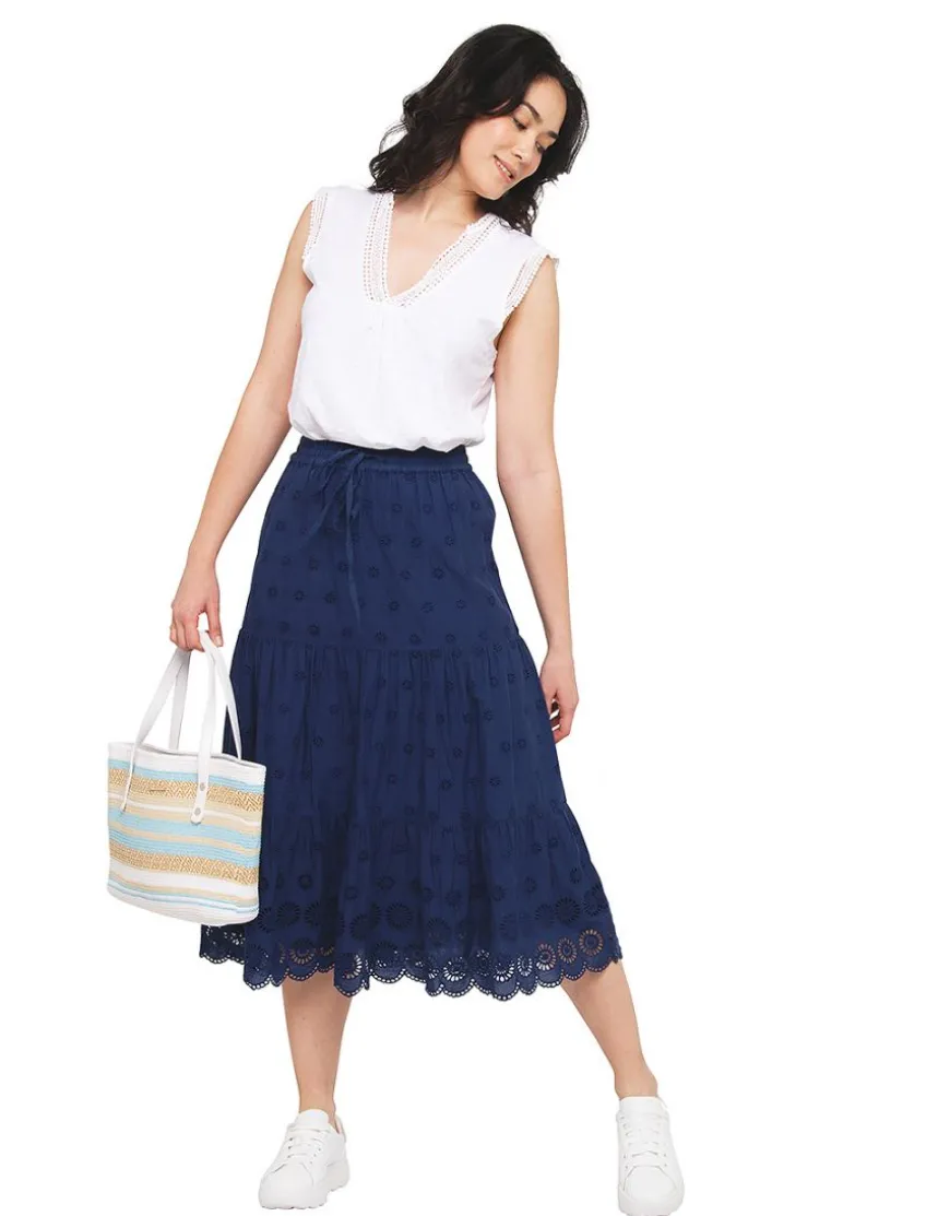 Jupe longue coton