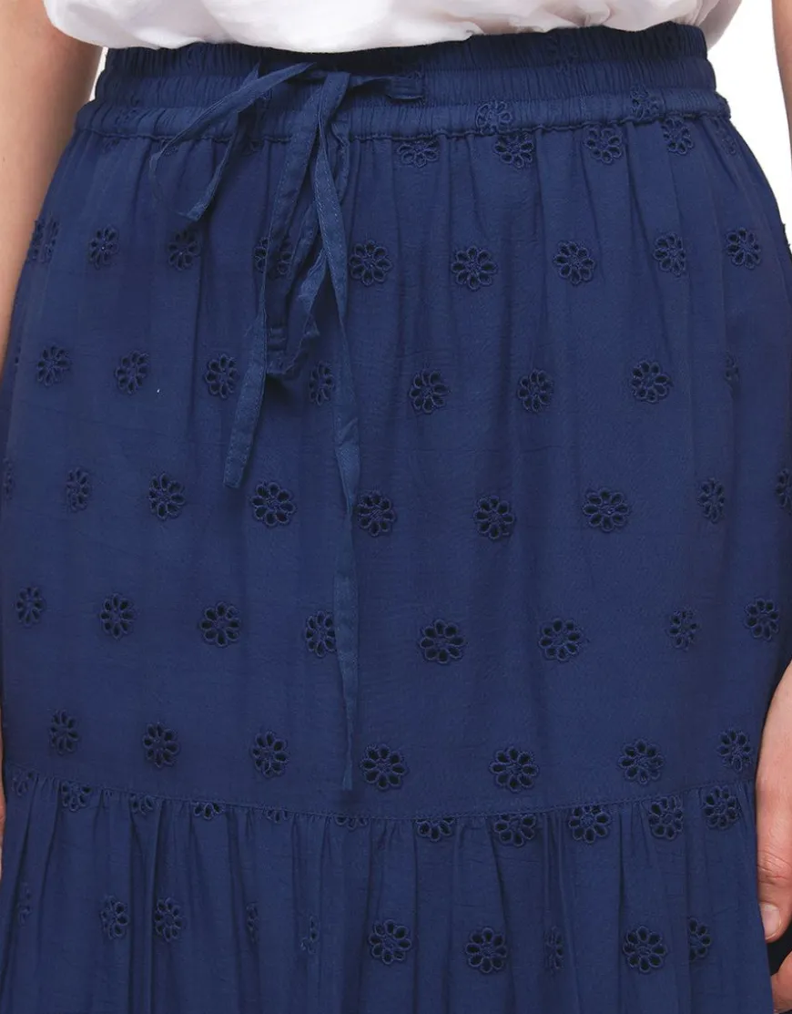 Jupe longue coton