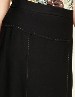 Jupe évasée noire