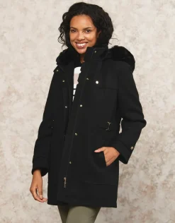 Manteau chic noir