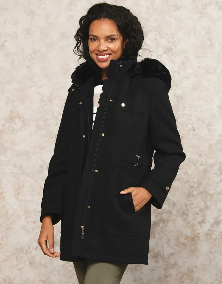 Manteau chic noir