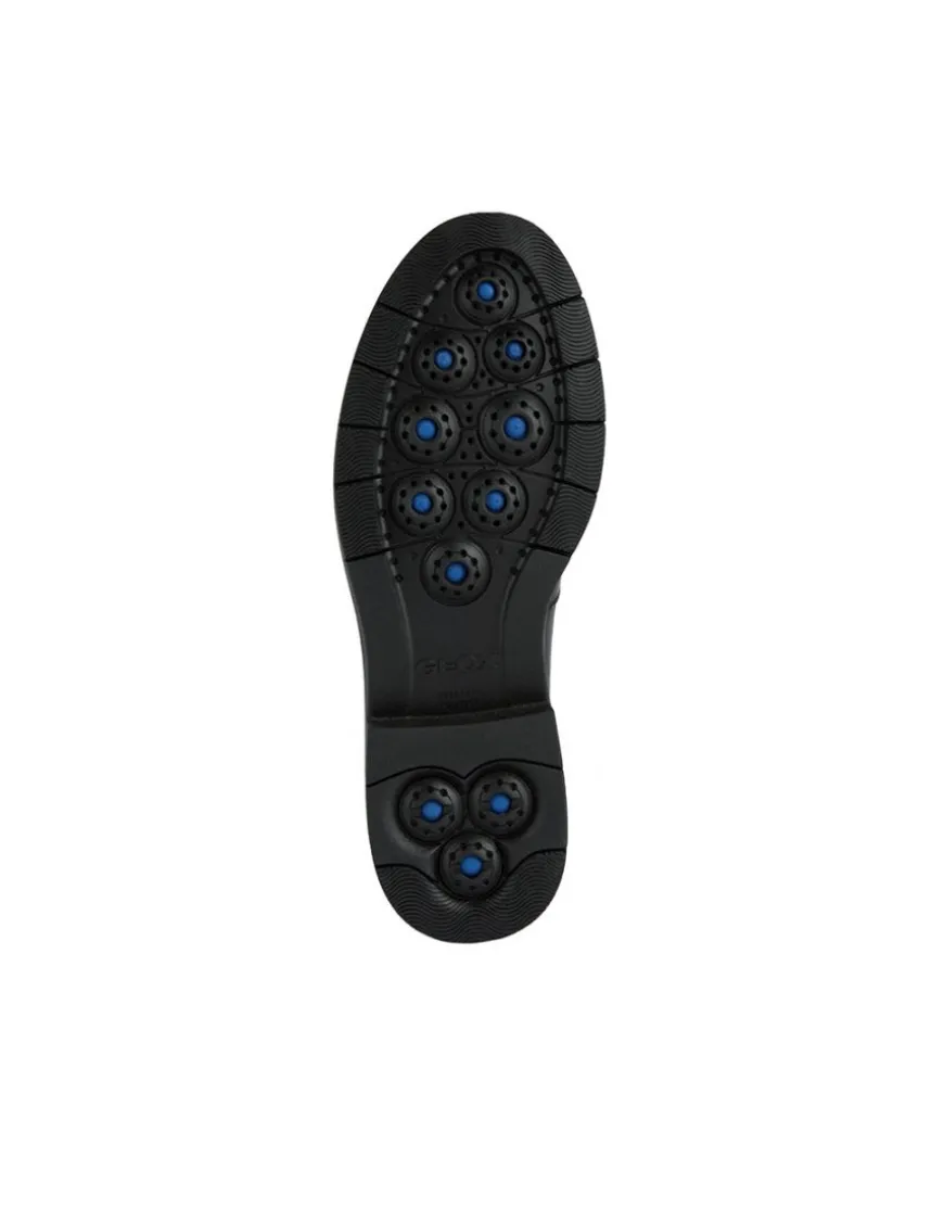 Mocassin 100% cuir noir GEOX