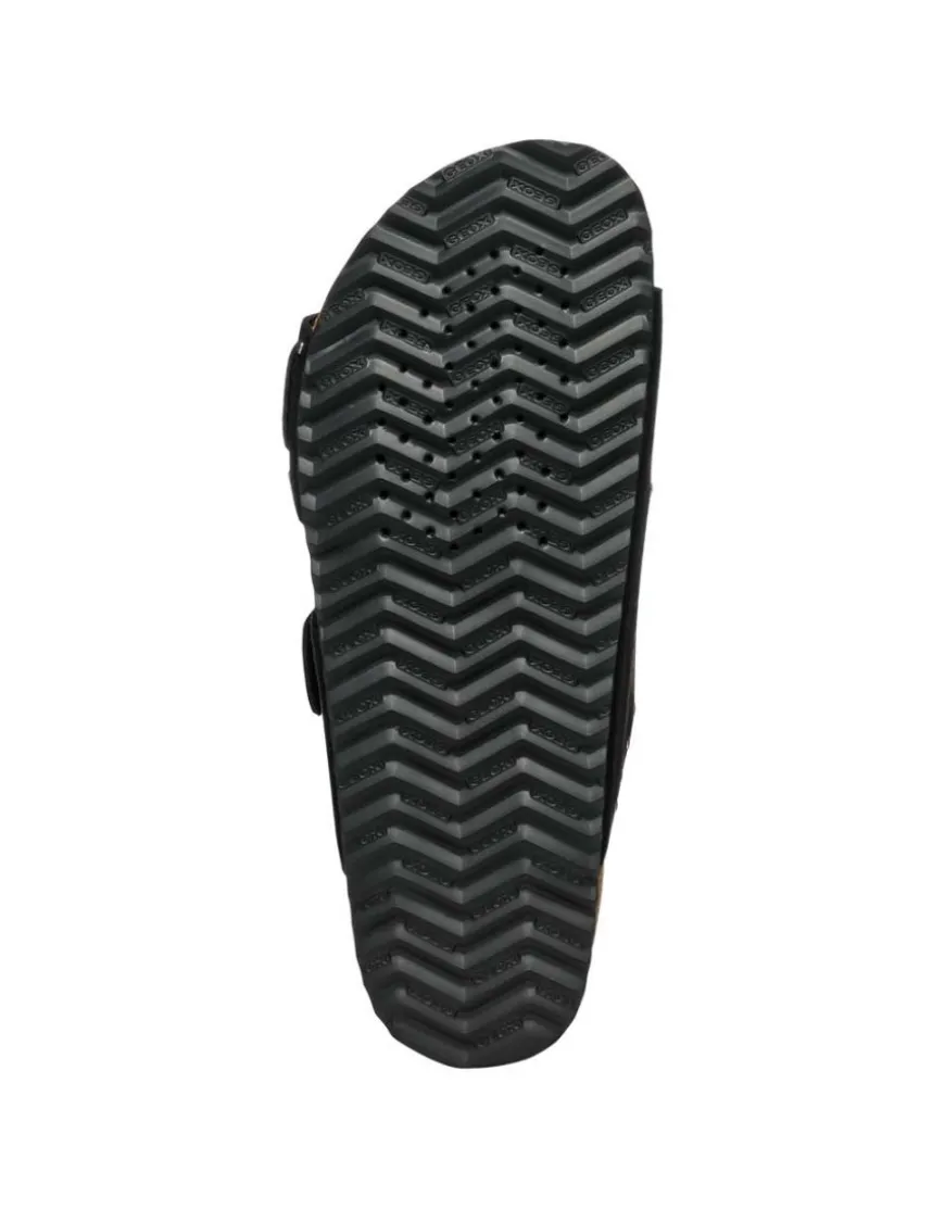 Mules plates noir GEOX