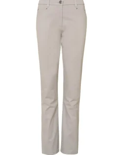 Pantalon beige en coton